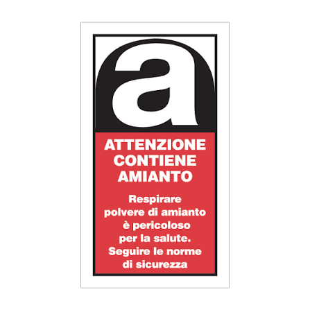 attenzione amianto