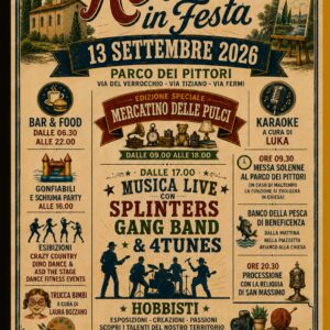 roveda in festa 2026 - parco dei pittori - 13 settembre 2026