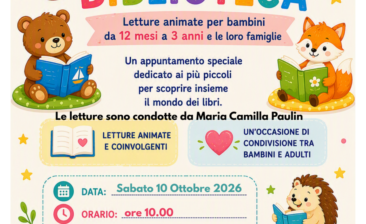 il sabato delle storie 10102026