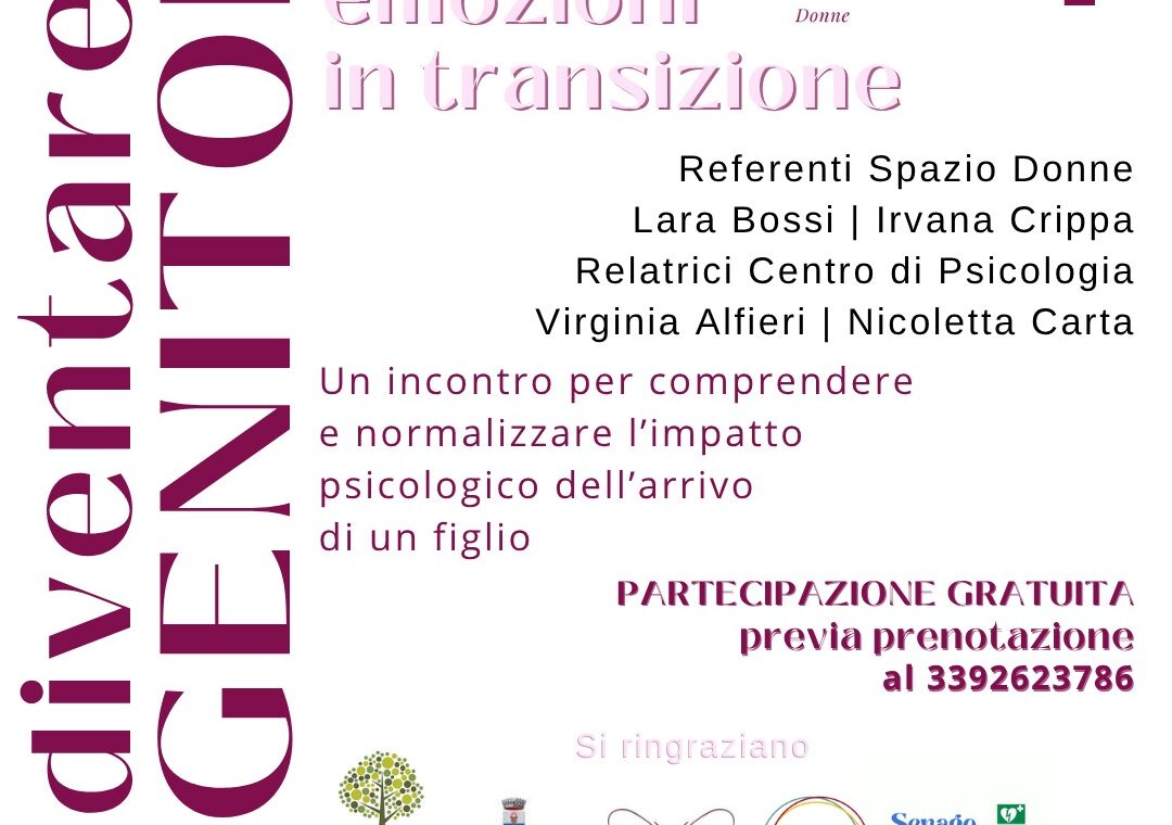 diventare genitori 25 ottobre 2025