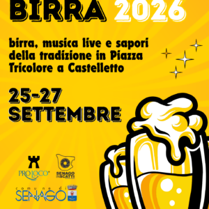 locandina festa della birra 2026