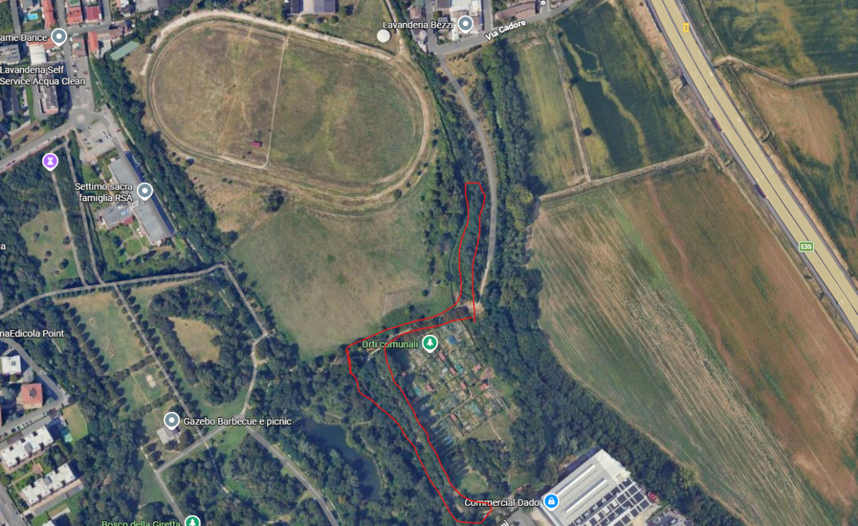 bosco giretta interruzzione