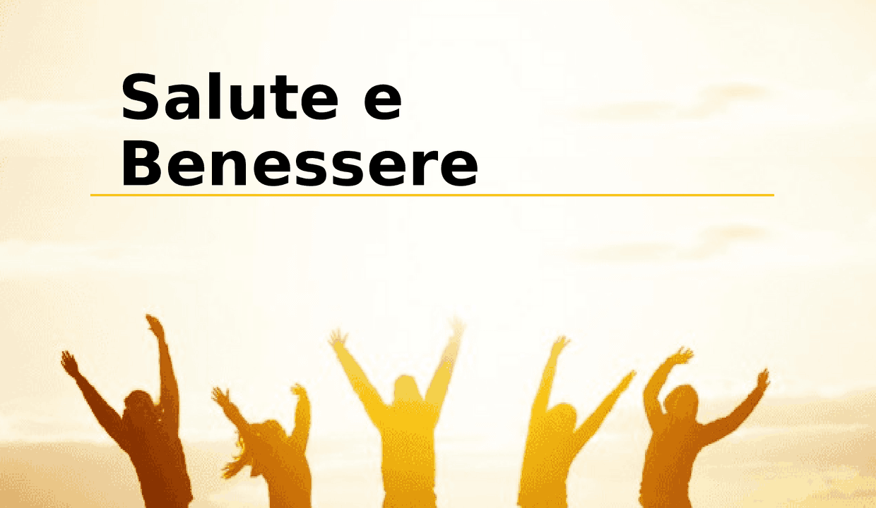 salute e benessere