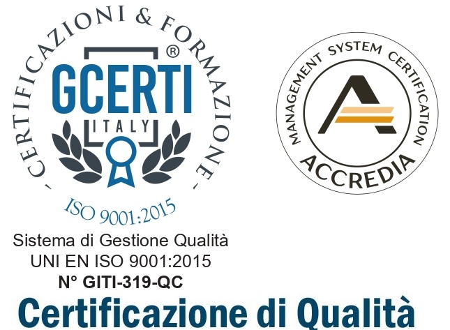 Logo certificazioni