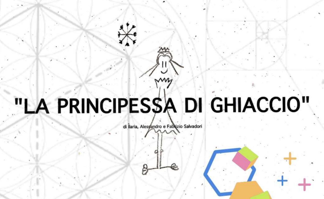 scritta la principessa di ghiaccio