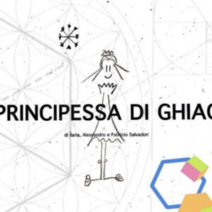 scritta la principessa di ghiaccio