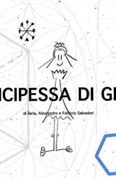 scritta la principessa di ghiaccio