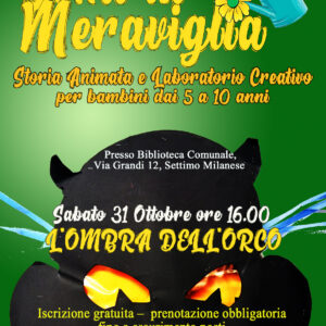 gatto nero con la scritta semi di meraviglia