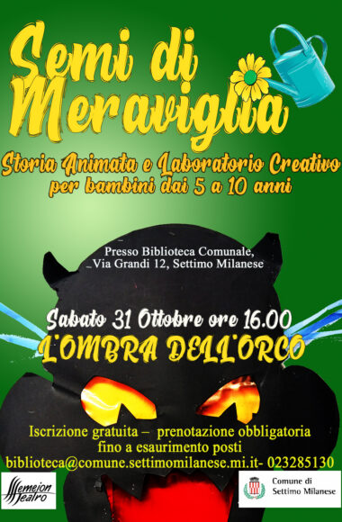 gatto nero con la scritta semi di meraviglia