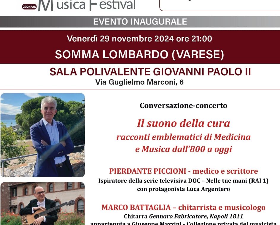 Concerto conferenza Musica Cura