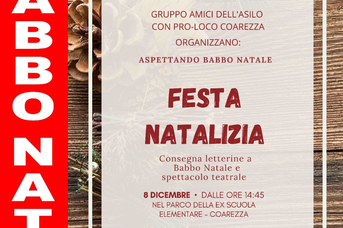 festa natale coarezzza