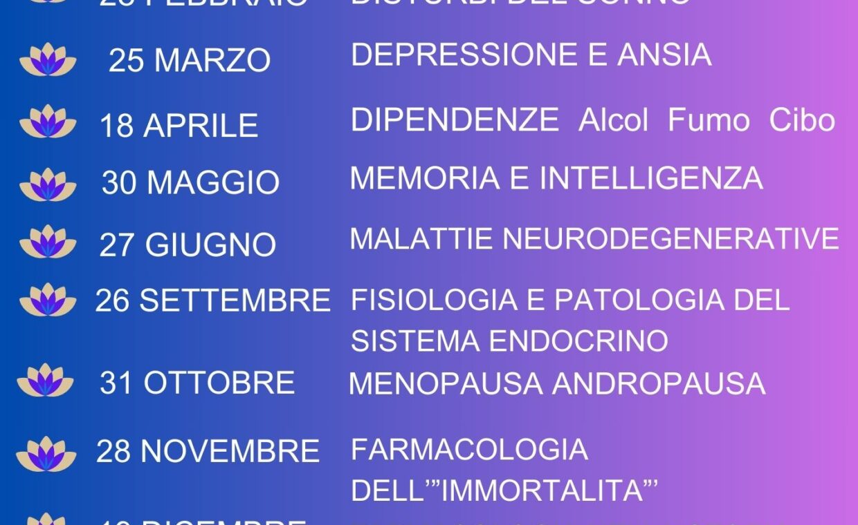 Eventi salute e benessere