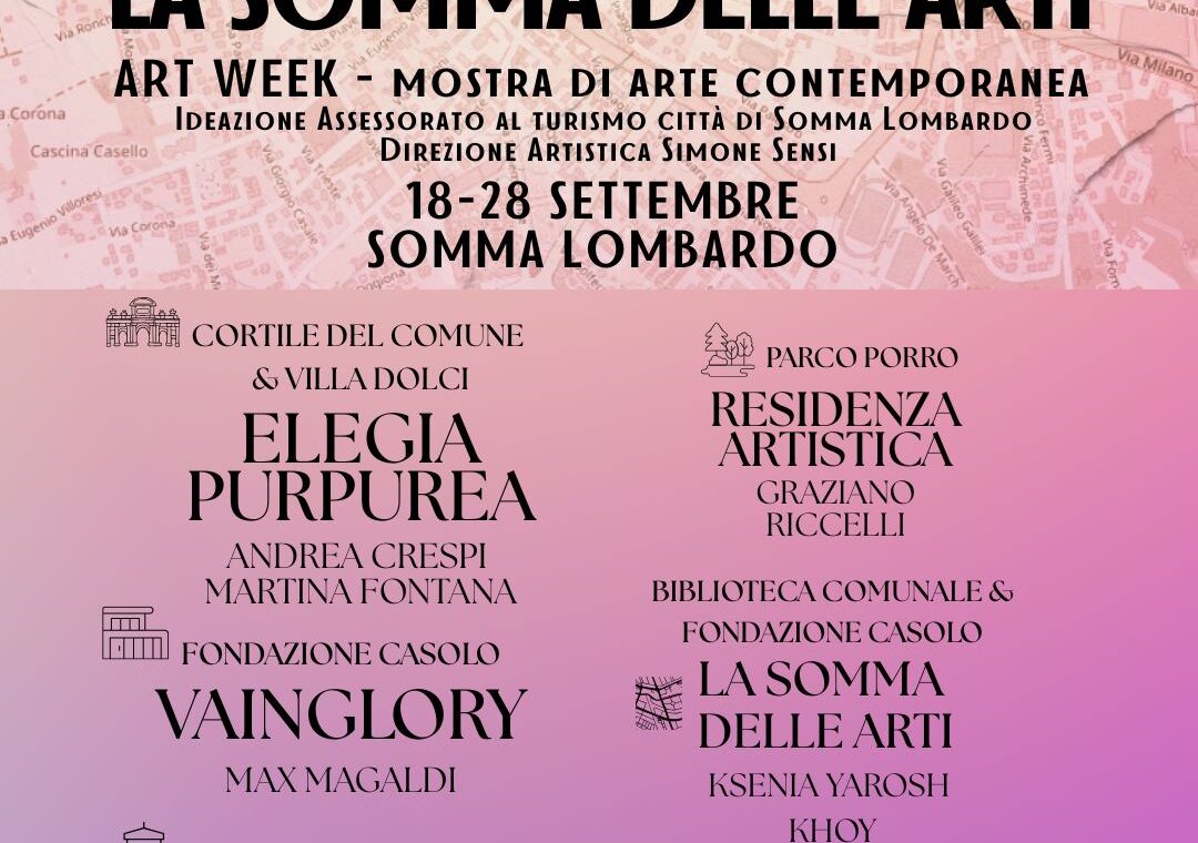 Elenco installazioni La Somma delle Arti