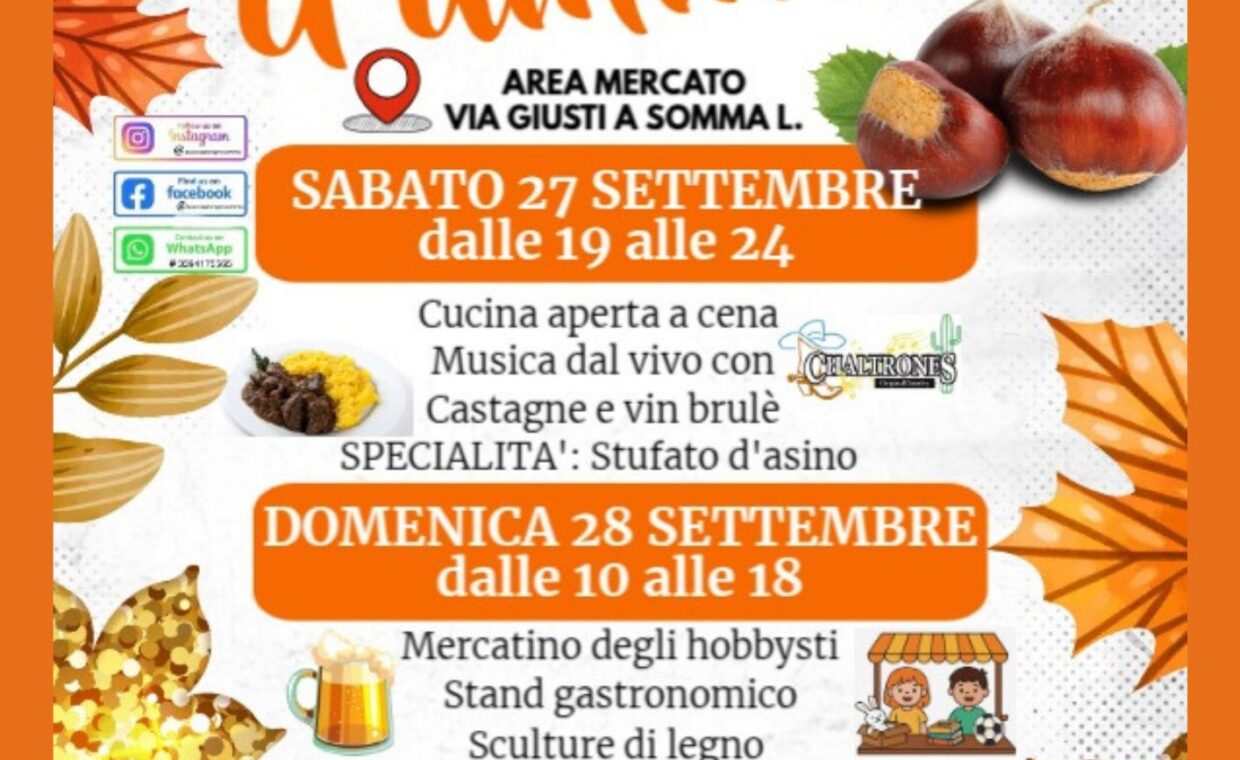 ProSomma festa d'autunno