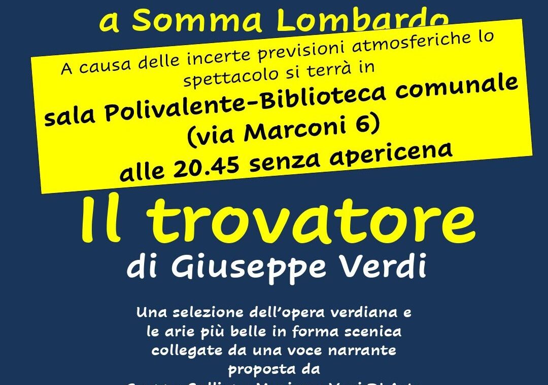 Trovatore nuova sede