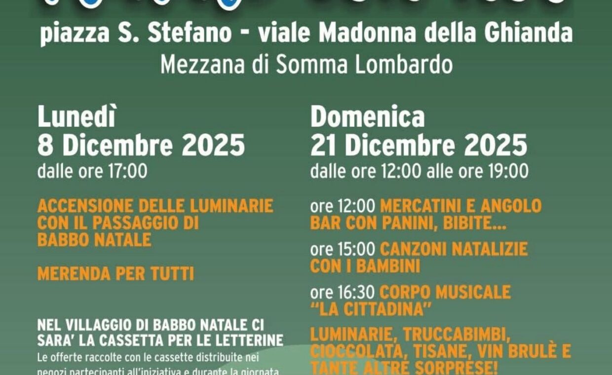 Natale con noi a Mezzana