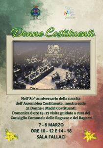 Mostra per gli 80 dell'assemblea costituente