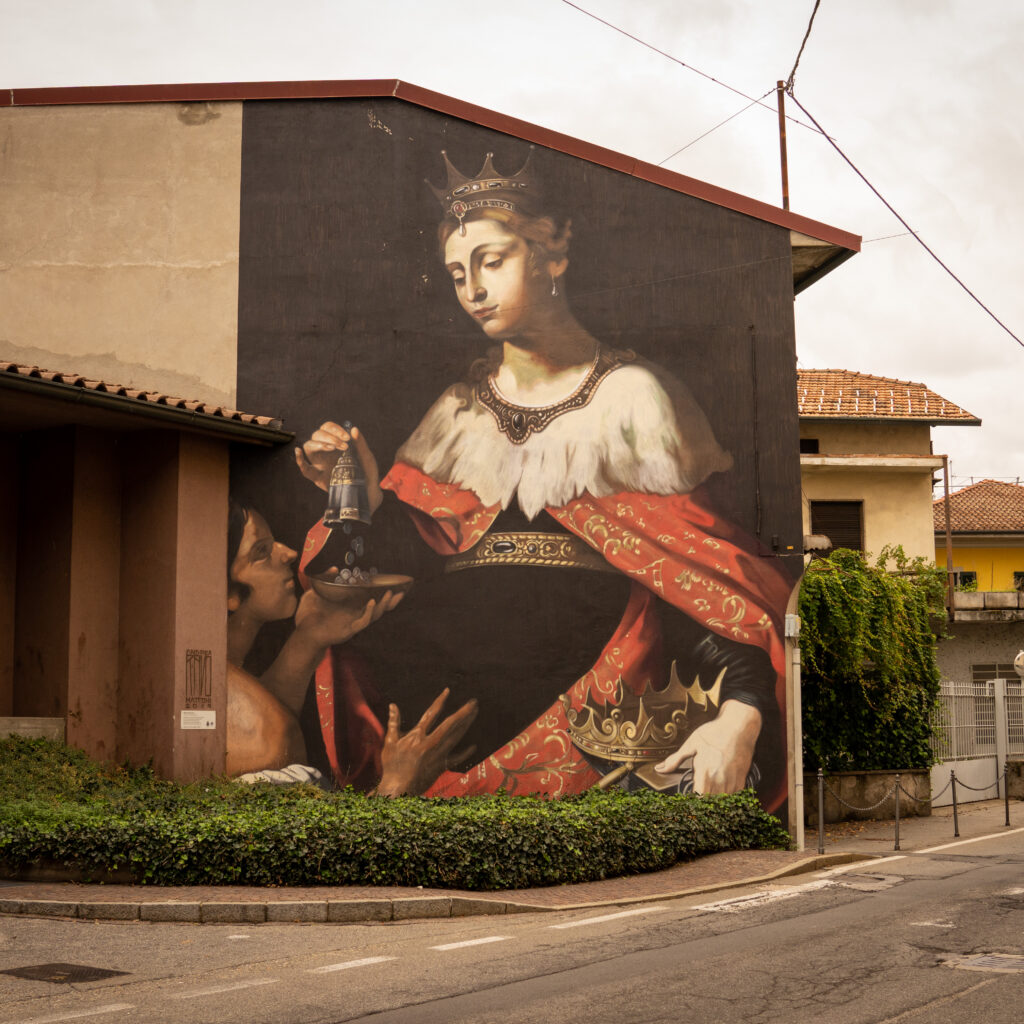 Il murale di Ravo la Carità