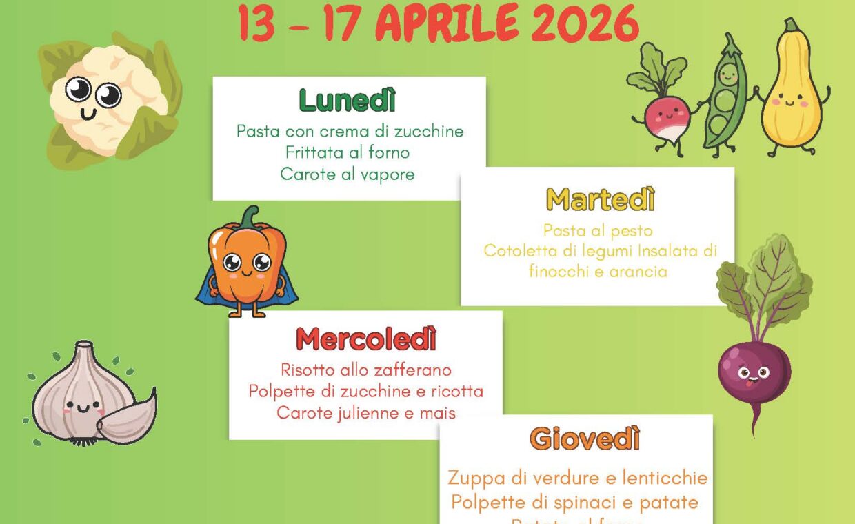 La settimana Green Food nelle scuole di Somma Lombardo
