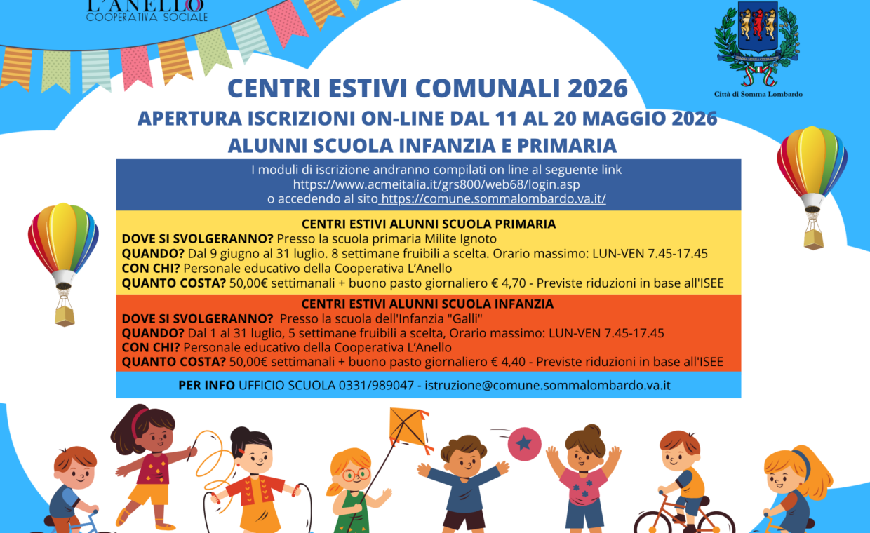Copia di CENTRI ESTIVI COMUNALI 2022
