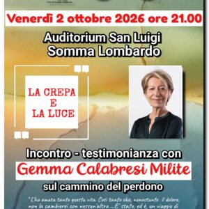 Incontro testimonianza con Gemma Calabrese
