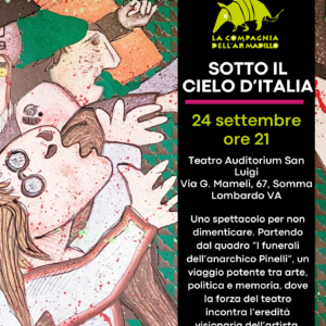 Spettacolo teatrale Sotto il cielo d'Italia