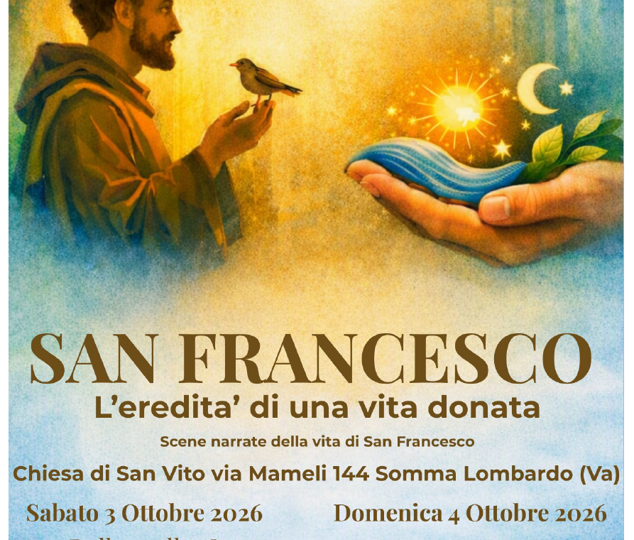 Scene di vita del Santo con l'associazione QUelli del 63