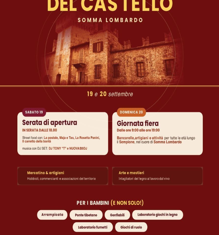 Fiera Castello 2026 di Pro Loco