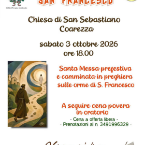 Camminata di preghiera per San Francesco