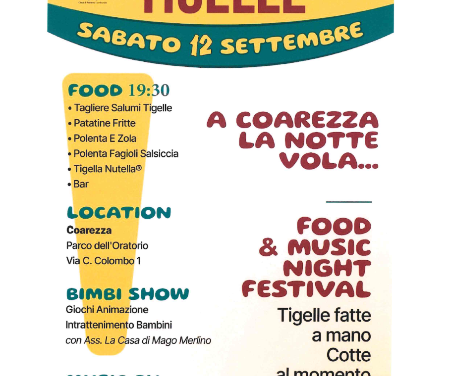 tigellata coarezza
