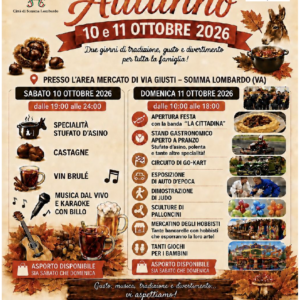 La pro somma ci invita alla festa d'autunno