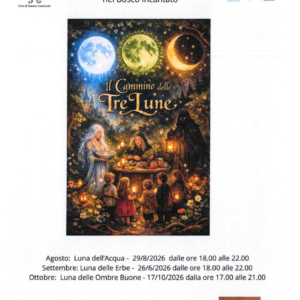 Locandina serata 3 lune