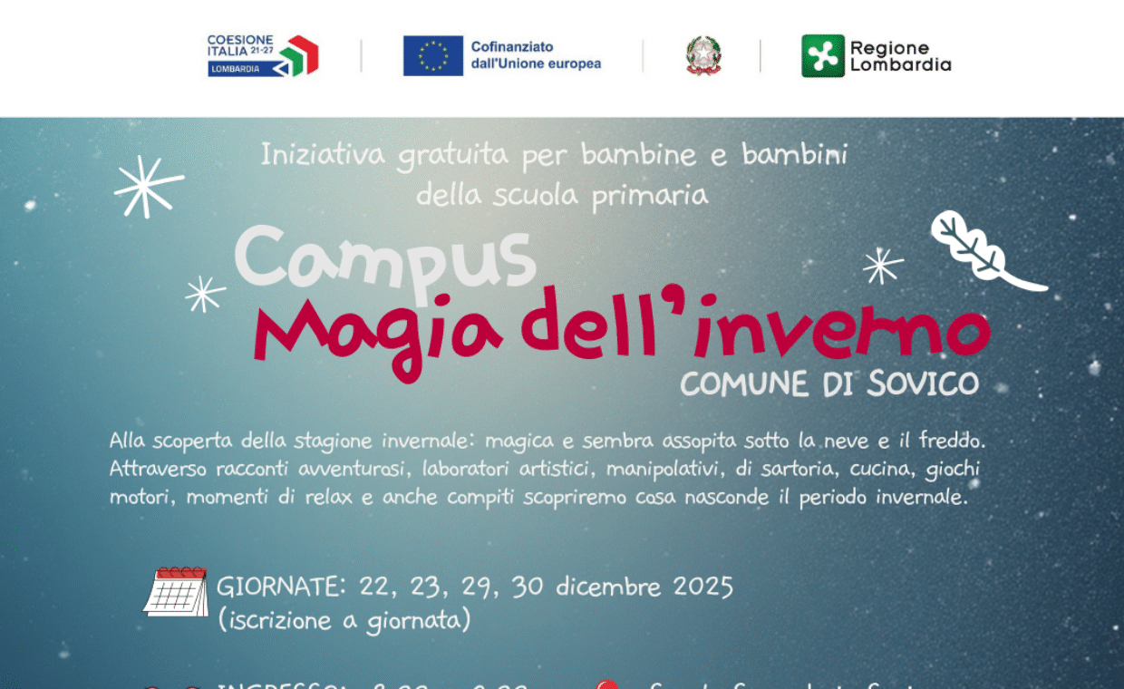 campus Natale Sovico 2025