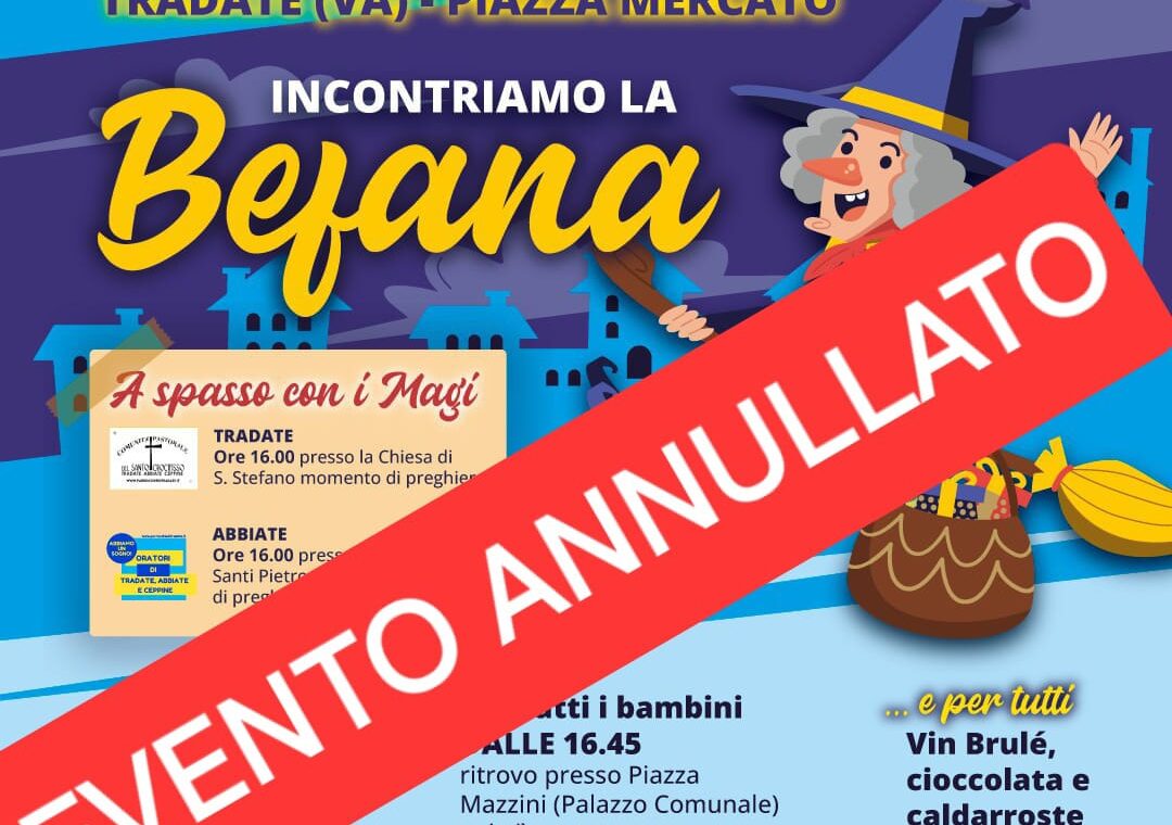 befana 2025 annullata
