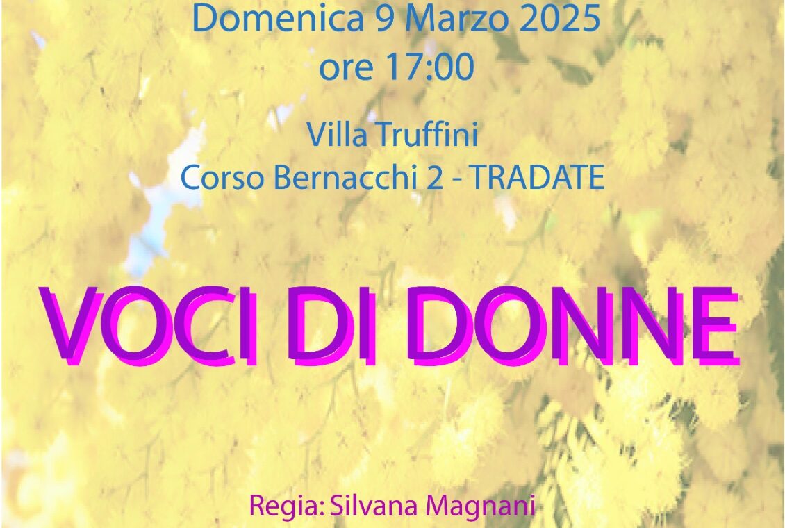 voci di donna - concerto Bellini 09.03