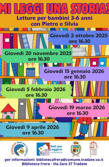 Calendario Mi leggi una storia 2025