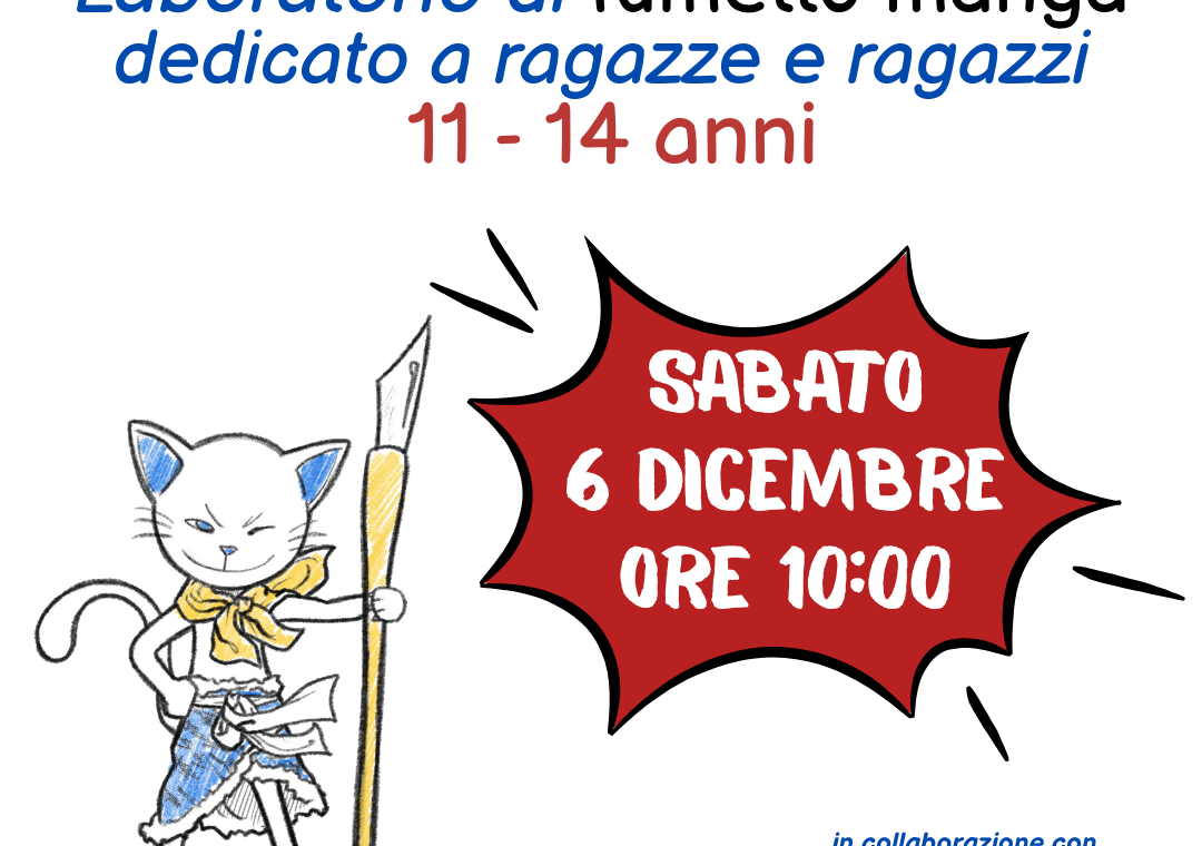 Laboratorio manga 6 dicembre