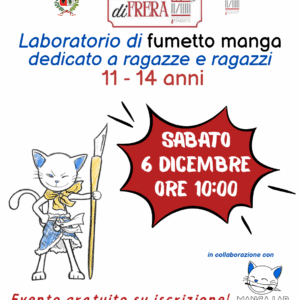 Laboratorio manga 6 dicembre