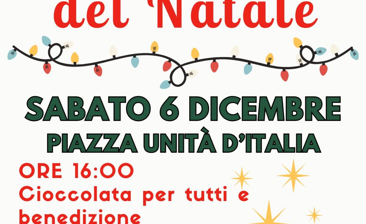 L’abbraccio del Natale 6 dicembre