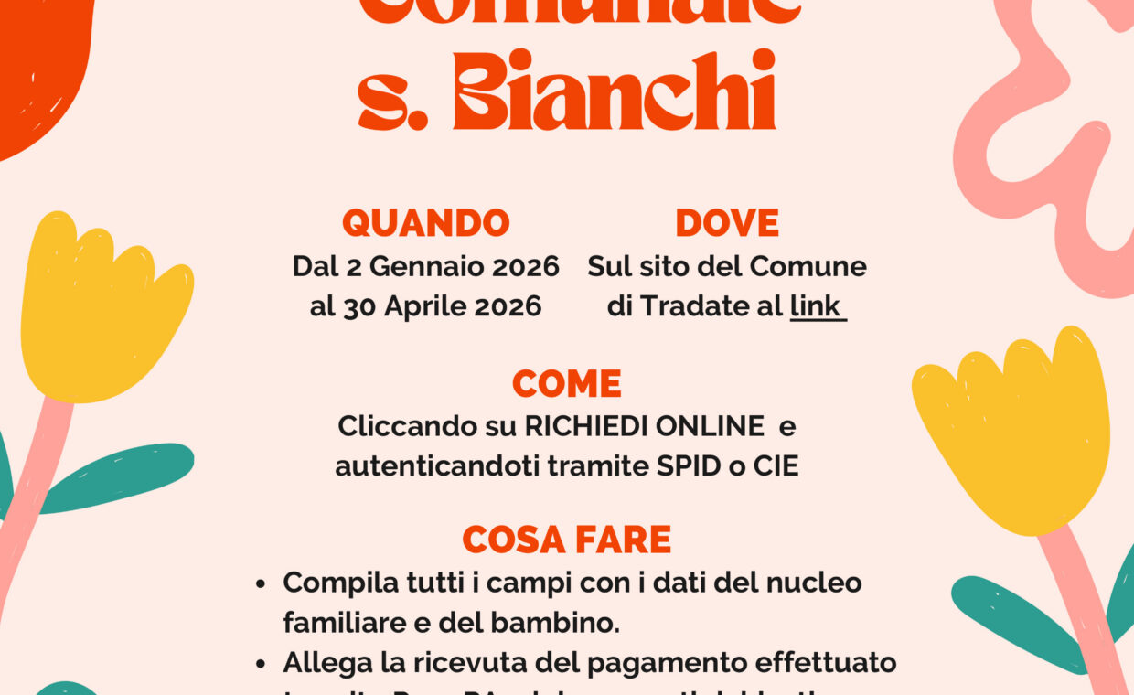 Volantino iscrizioni 2026-2027