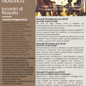 Caffé filosofico primaver 2026