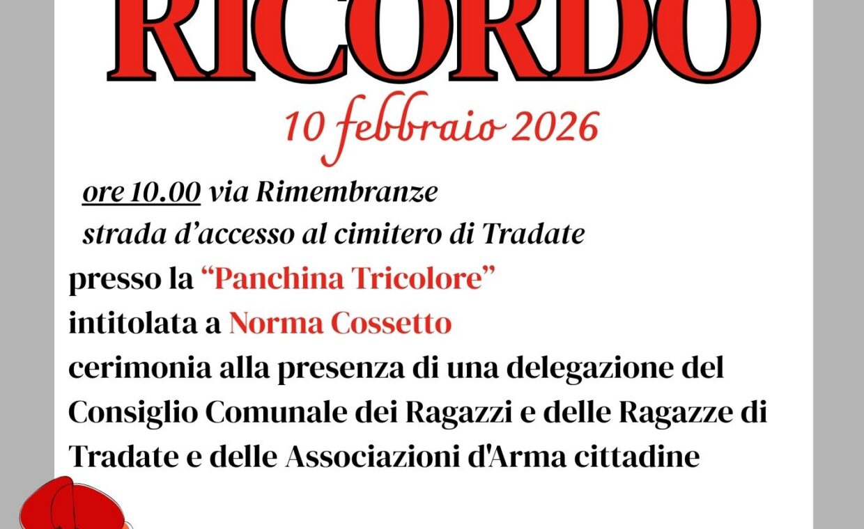 Giorno del ricordo 10 febbraio