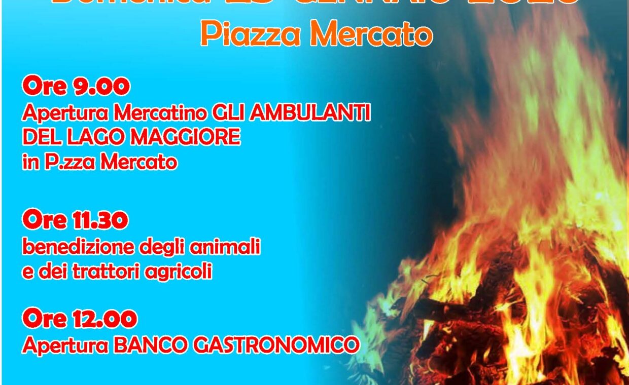 falò S Antonio 2025