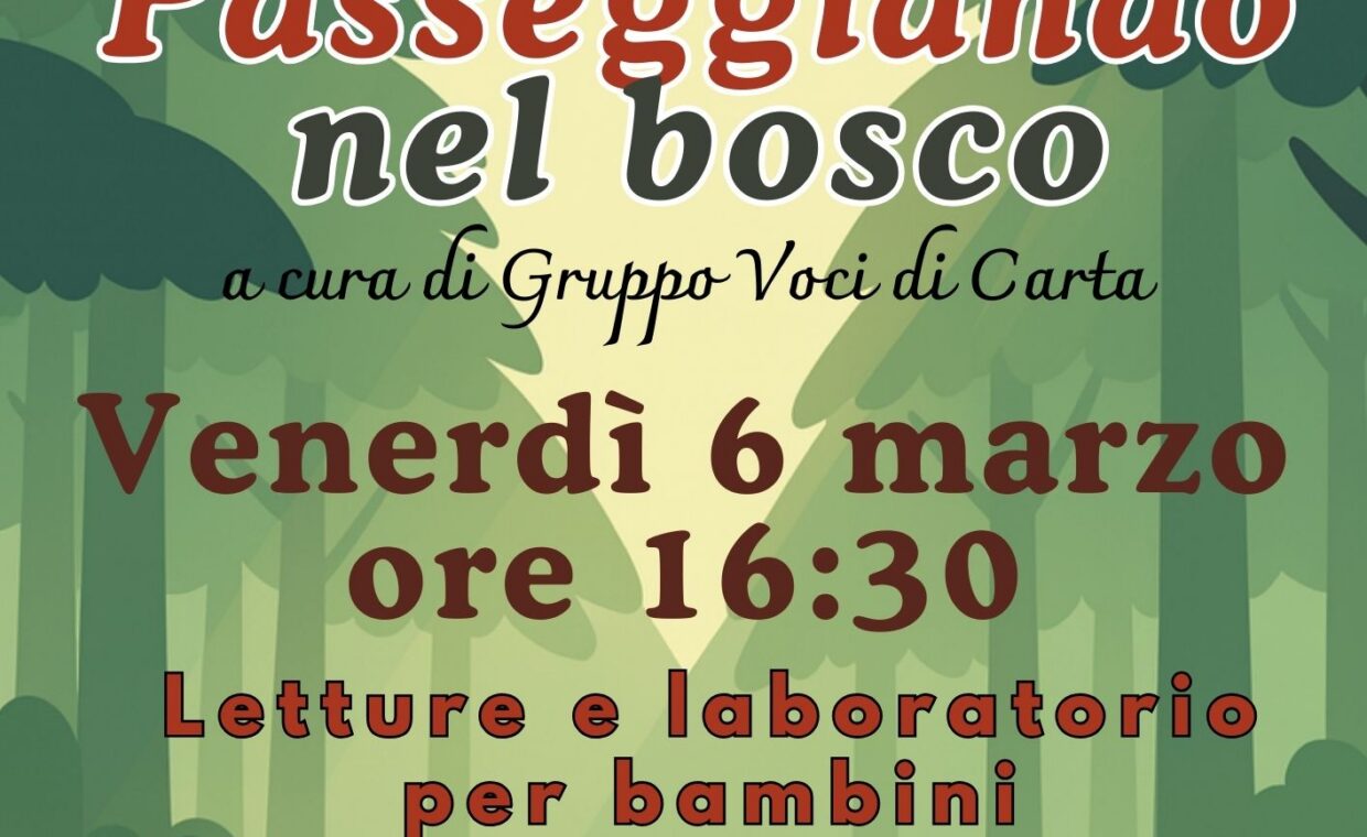 Voci di carta marzo 2026