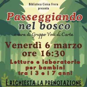 Voci di carta marzo 2026