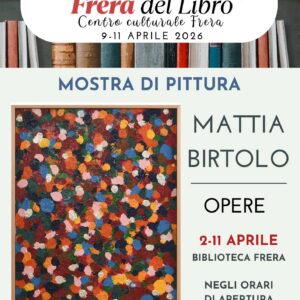 Locandina Mattia Birtolo mostra di pittura