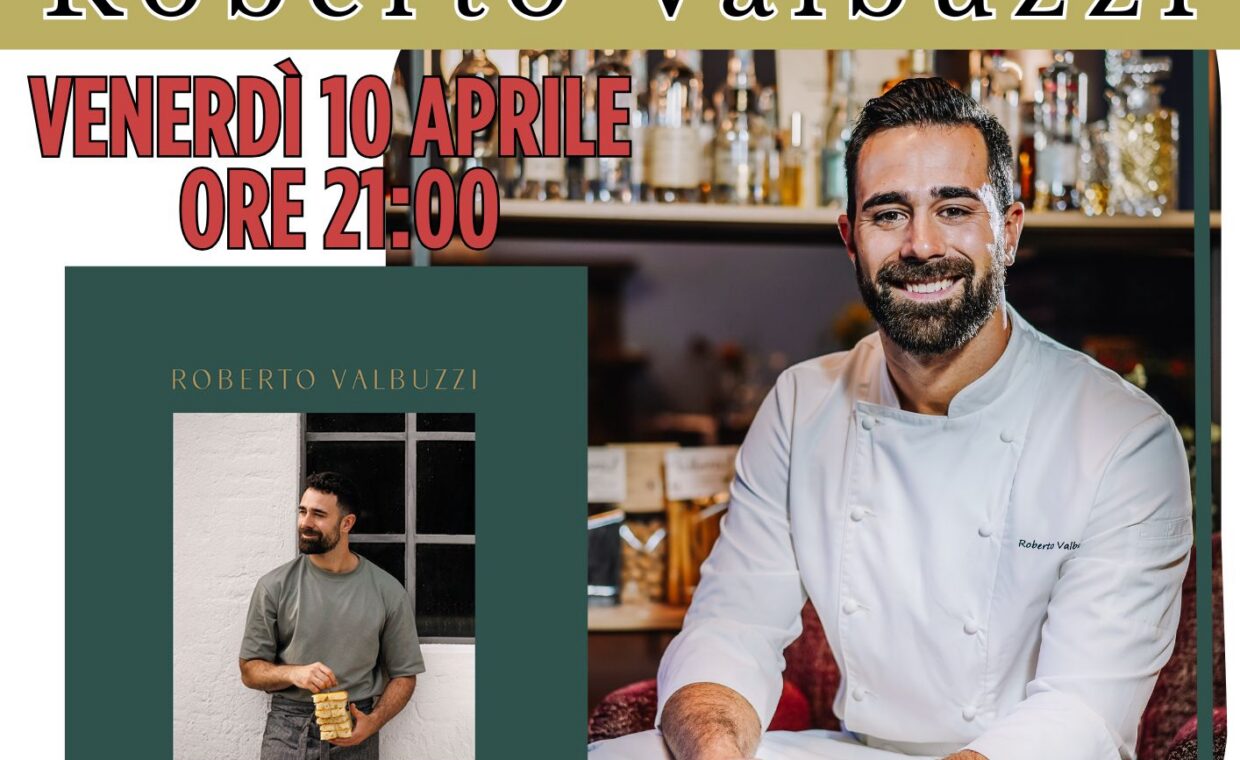 Locandina Roberto Valbuzzi venerdì 10 aprile