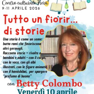 Locandina betty colombo venerdì 10 aprile