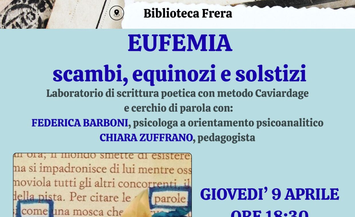 Locandina caviardage 9 aprile