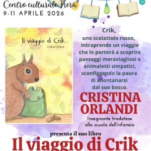 Locandina viaggio di crik di cristina orlandi sabato 11 aprile